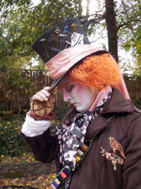 Ken Byrne as the Mad Hatter - Cincinnati Makeup Artist Jodi Byrne 5